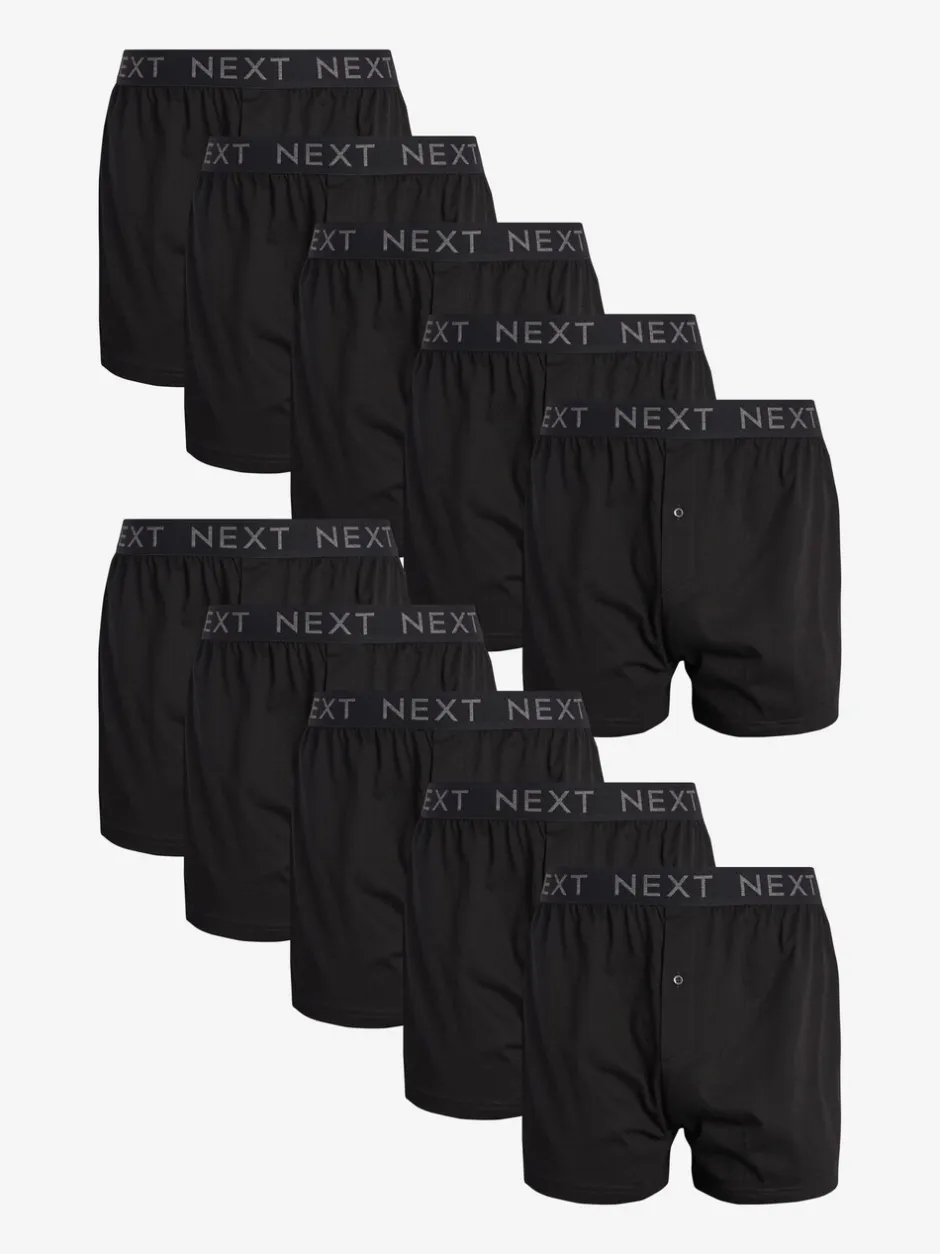 Ondergoed|Ondergoed*Next - Boxershorts met wijde pasvorm Zwart