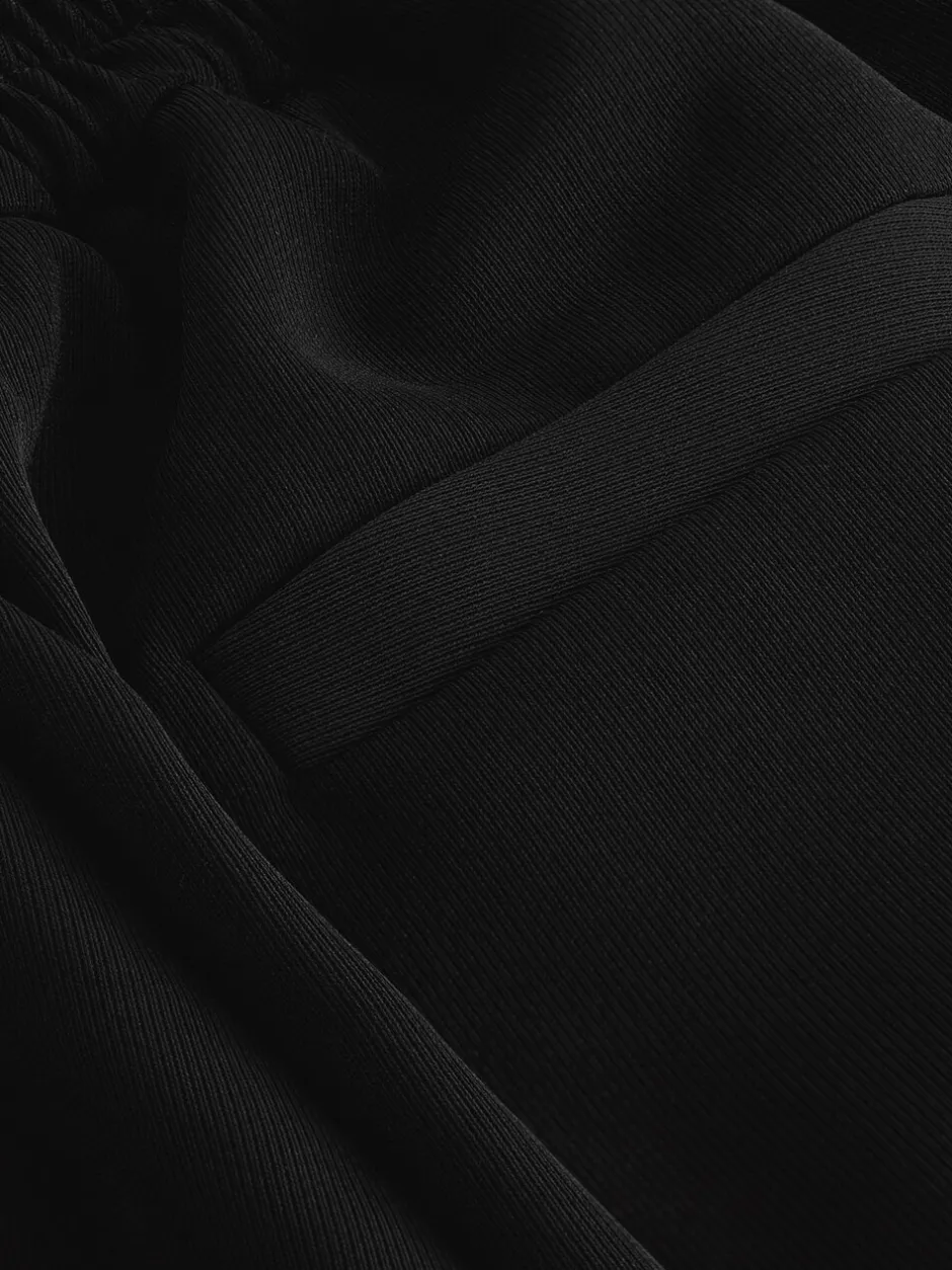 Kostuums En Werkkleding|Broeken|Next - Broek met wijde pijpen en elastiek in de achterkant Zwart