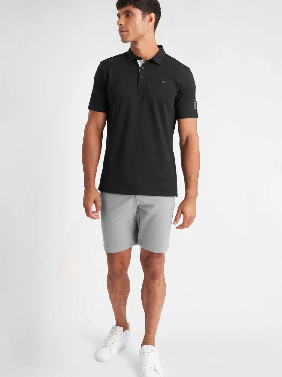 Poloshirts*Calvin Klein Golf Zwart - Uni poloshirt