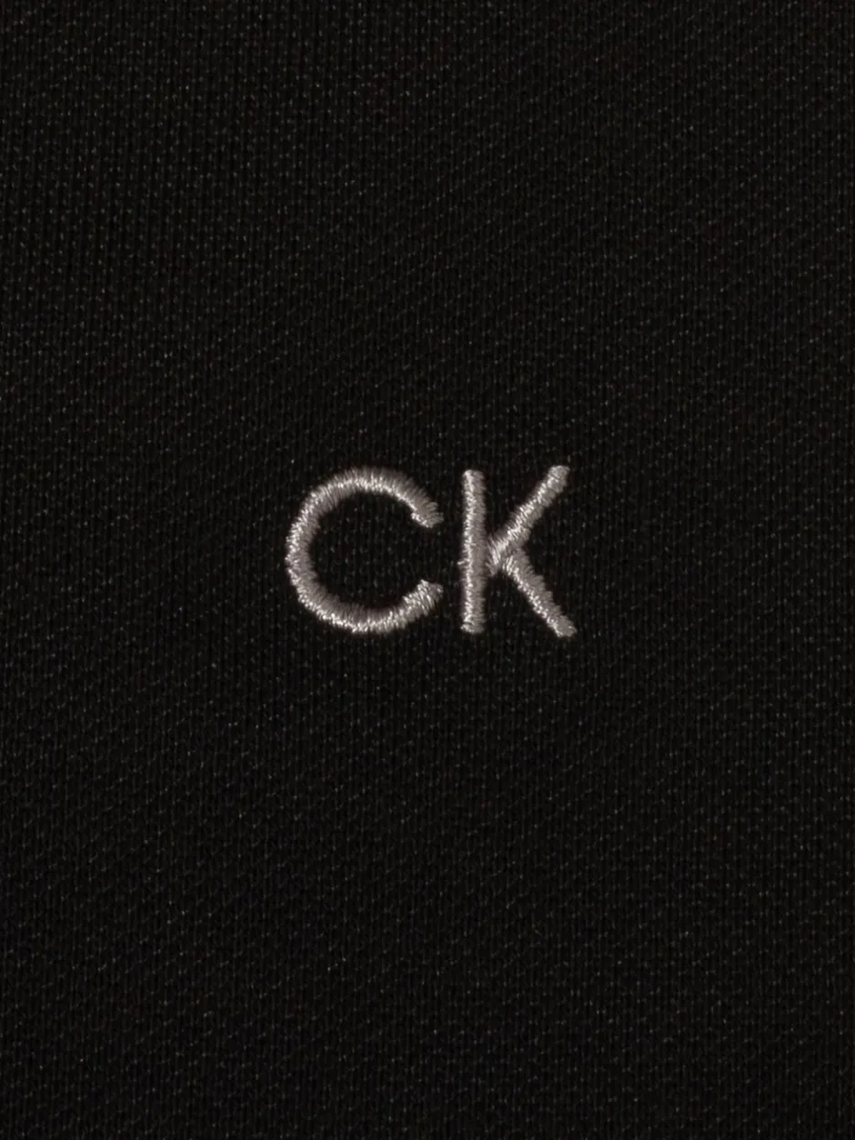 Poloshirts*Calvin Klein Golf Zwart - Uni poloshirt