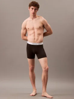 Ondergoed|Ondergoed|Calvin Klein - Icon Cotton Stretch Boxer Briefs 3 Pack Zwart