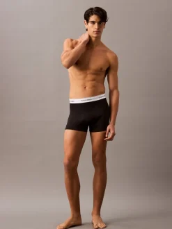 Ondergoed|Ondergoed*Calvin Klein - Icon Cotton Stretch Boxer Trunks 3 Pack Zwart