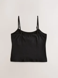 Alle Ondergoed*Next - Cami-vest met Built-in bh (9-16jr) (9-16jr) Zwart