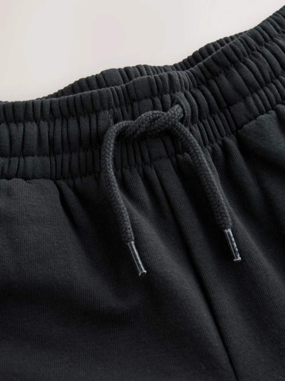 Shorts|Next Zwart - Cargo jersey short (3-16 jr)