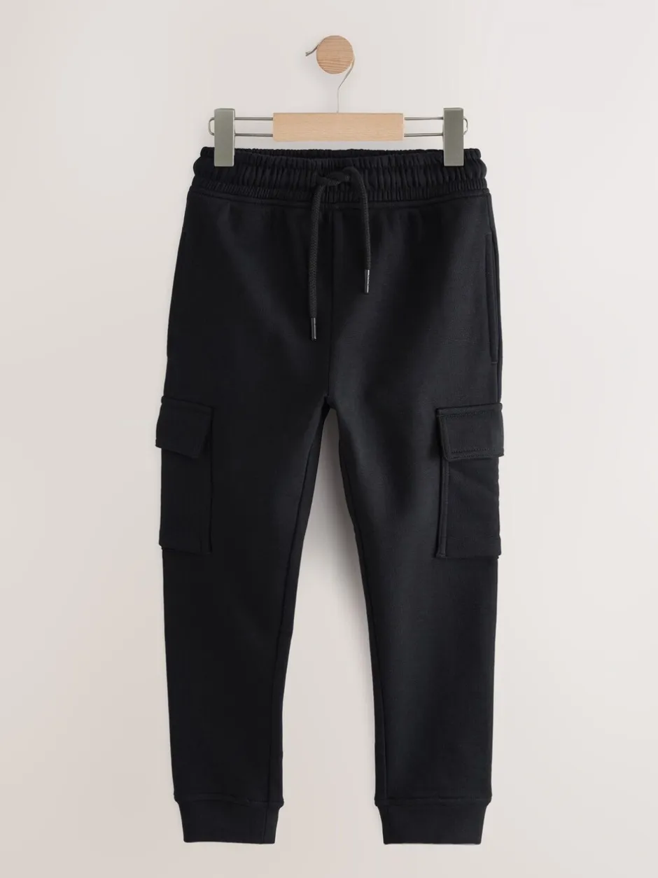 Joggingbroeken*Next Zwart - Cargo joggingbroek met hoog katoengehalte (3-16jr)