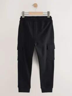 Joggingbroeken*Next Zwart - Cargo joggingbroek met hoog katoengehalte (3-16jr)