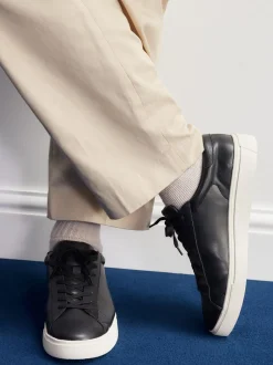 Schoenen|Next - Chic-casual lange sneakers Zwart