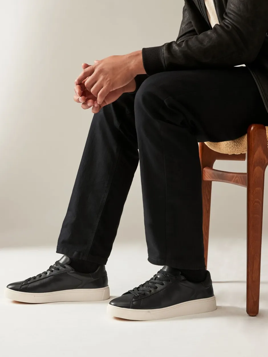 Schoenen|Next - Chic-casual lange sneakers Zwart