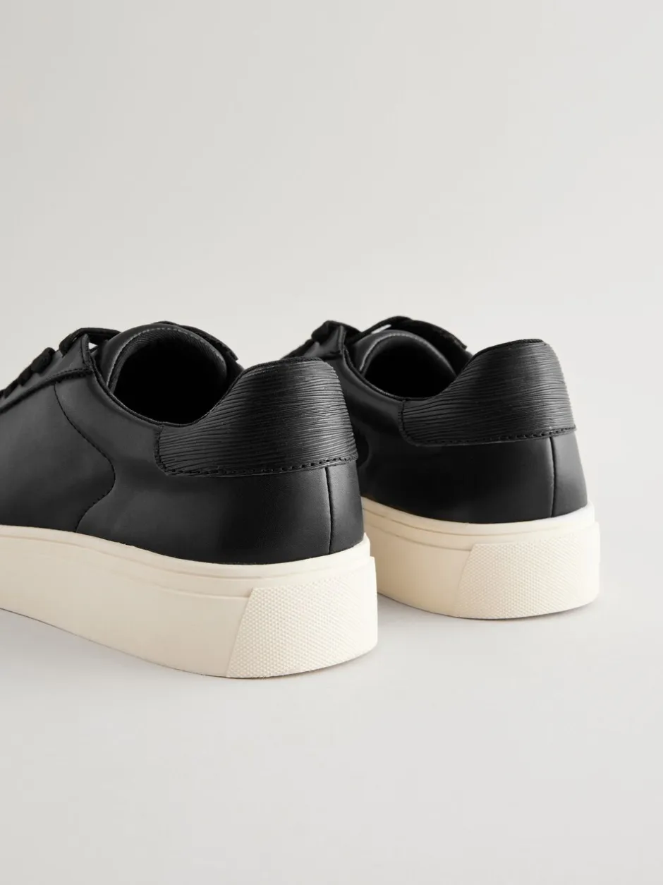 Schoenen|Next - Chic-casual lange sneakers Zwart