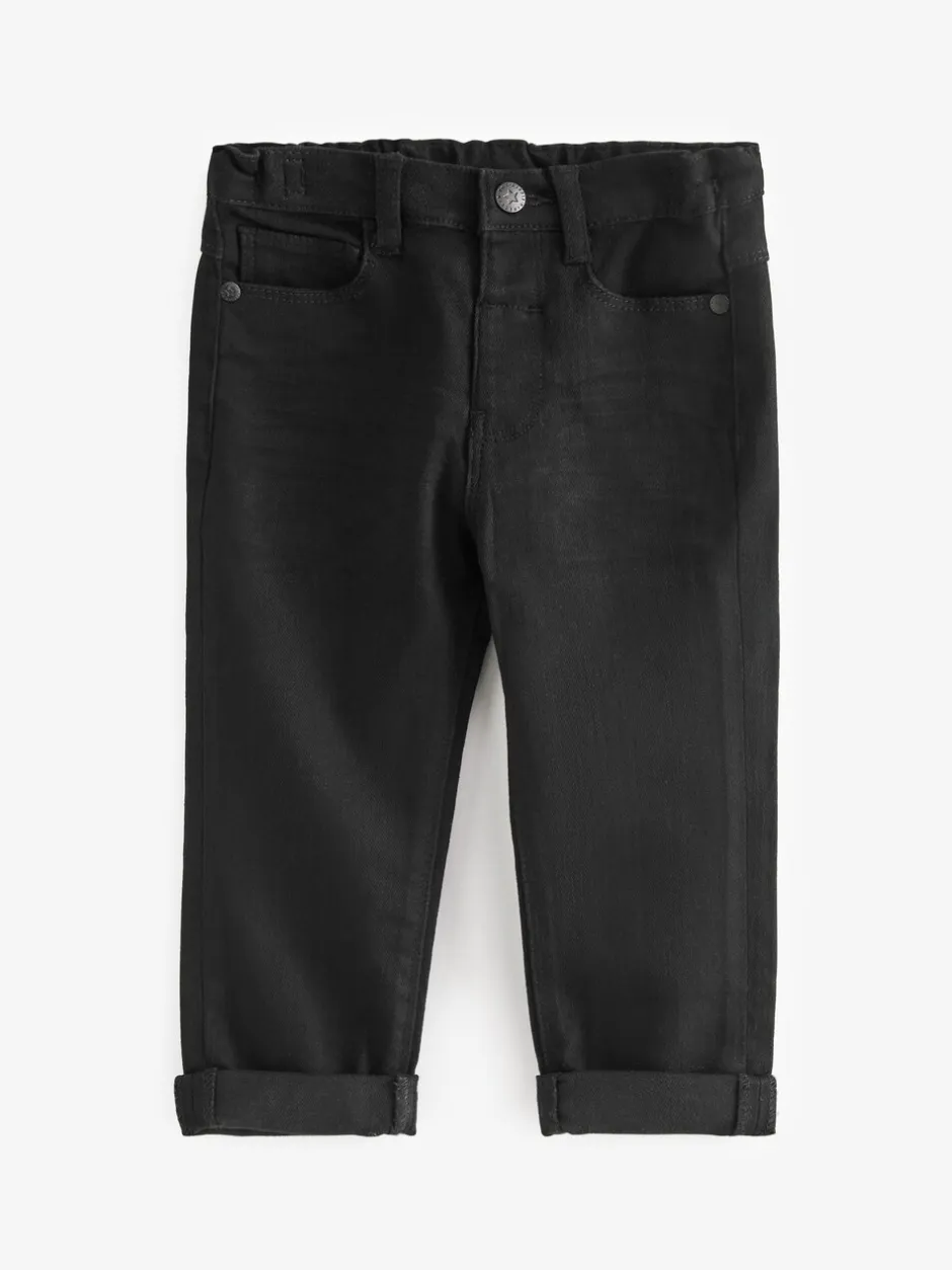 Jeans En Joggingbroeken|Jeans|Next - Comfortabele jeans met stretch (3 mnd-7 jr) Zwart