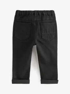 Jeans En Joggingbroeken|Jeans|Next - Comfortabele jeans met stretch (3 mnd-7 jr) Zwart