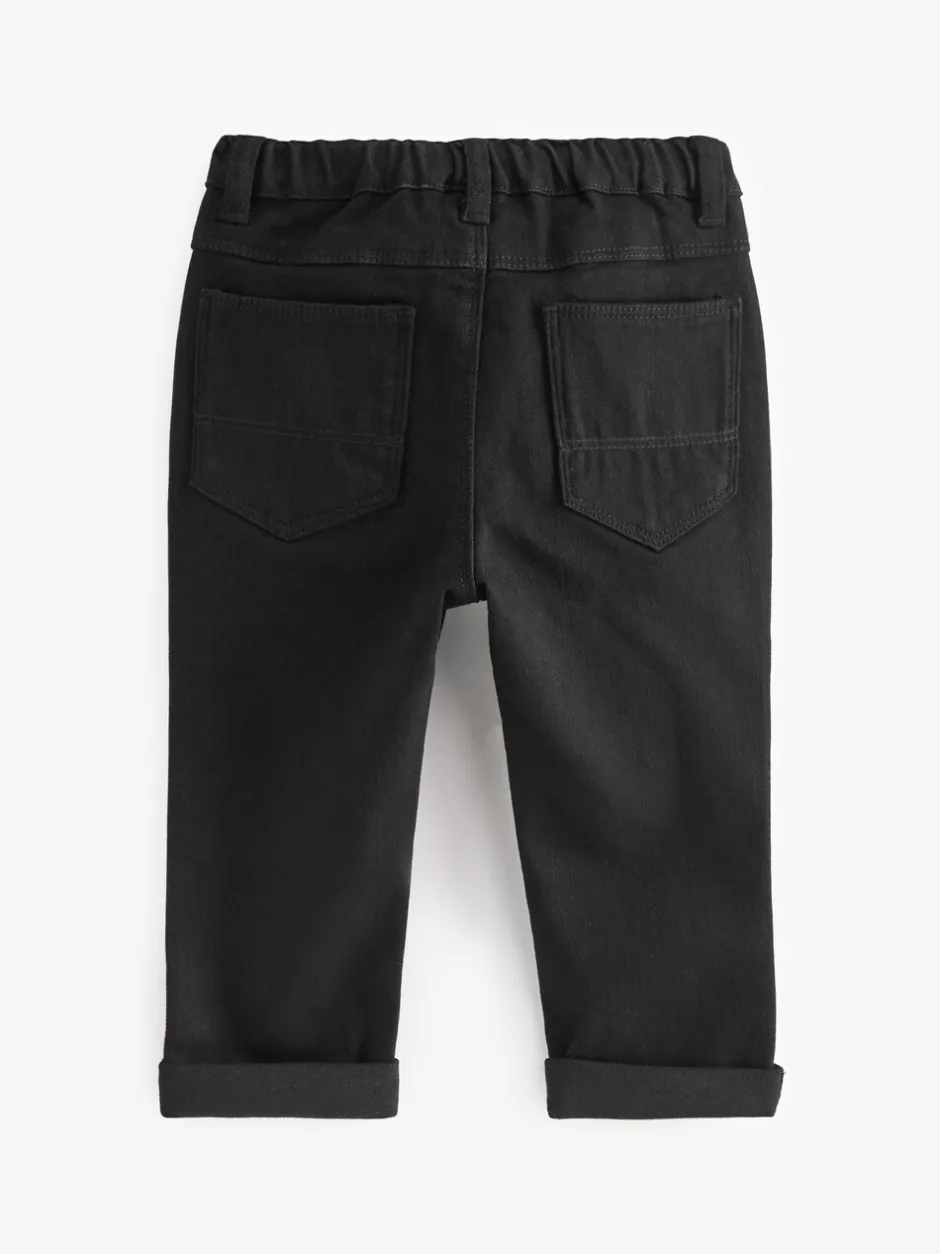 Jeans En Joggingbroeken|Jeans|Next - Comfortabele jeans met stretch (3 mnd-7 jr) Zwart