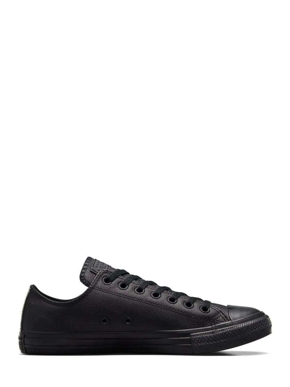 Sneakers|Converse - leren Chuck Ox sneakers Zwart