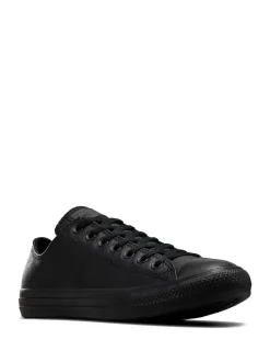Sneakers|Converse - leren Chuck Ox sneakers Zwart