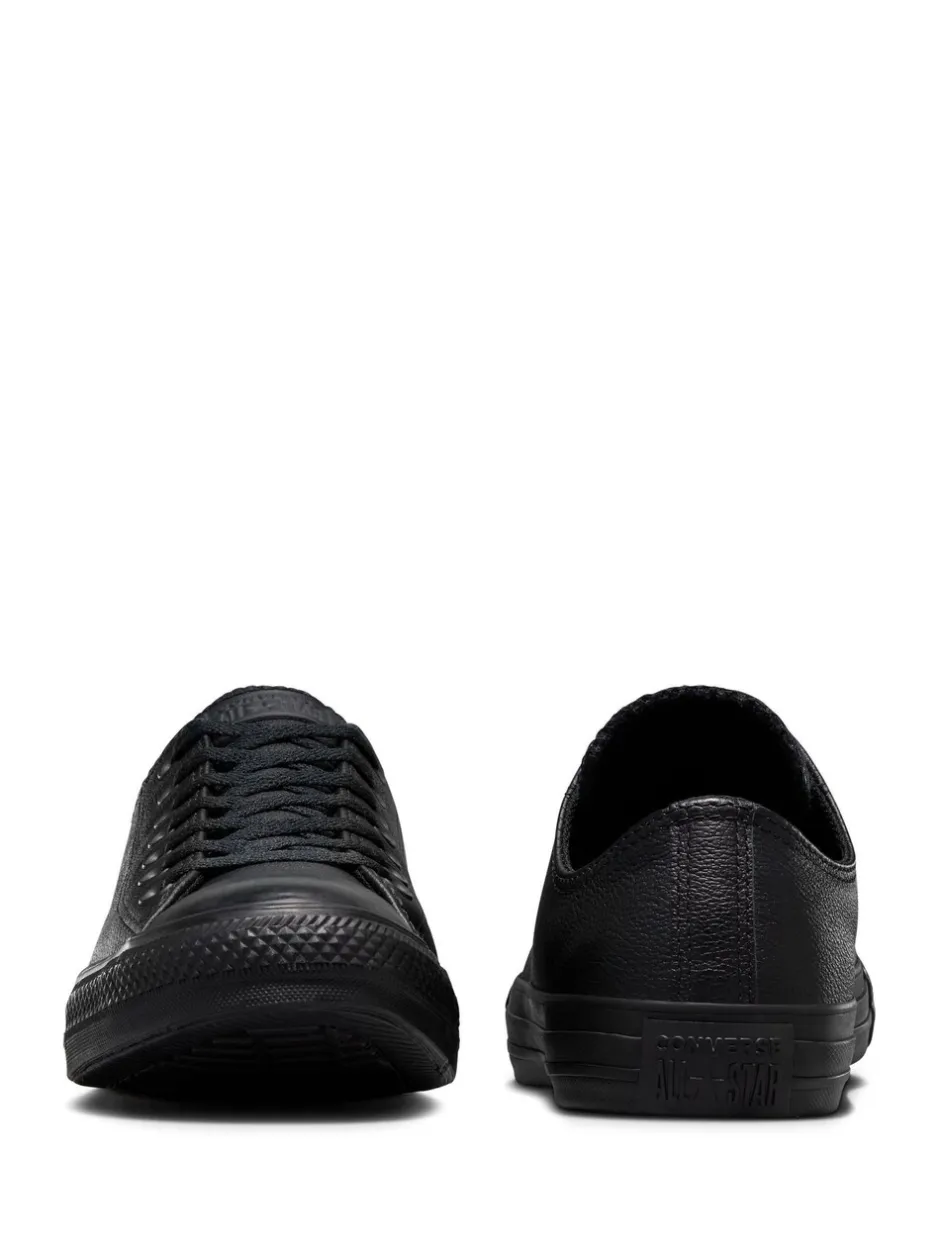 Sneakers|Converse - leren Chuck Ox sneakers Zwart