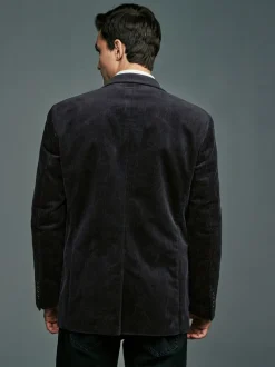 Blazers En Business-Jasjes*Next - Corduroy blazer Zwart