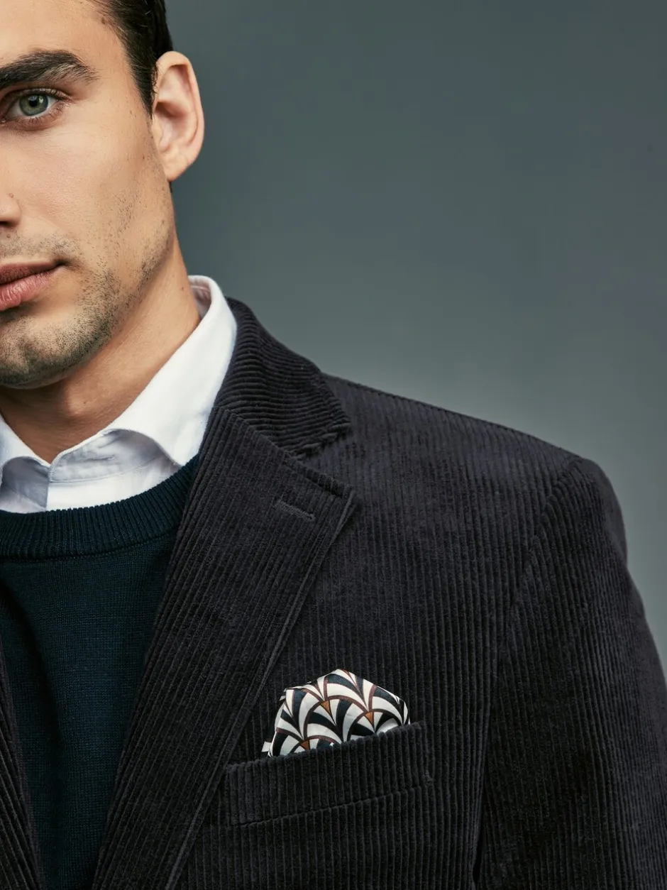 Blazers En Business-Jasjes*Next - Corduroy blazer Zwart