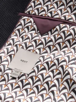 Blazers En Business-Jasjes*Next - Corduroy blazer Zwart