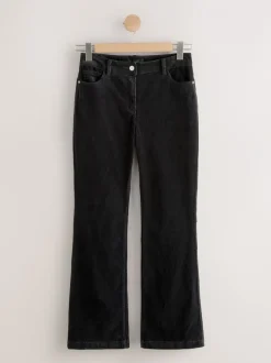 Broeken|Next - Corduroy boot cut broek Zwart