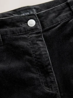Broeken|Next - Corduroy boot cut broek Zwart