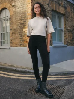 Leggings En Joggingbroeken*Next - Corduroy legging Zwart