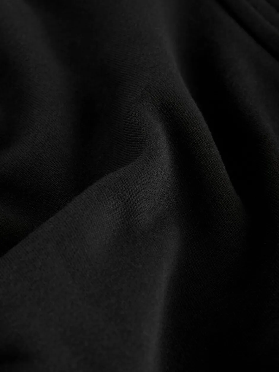 Jassen En Jacks|Next Zwart - Cotton Rich Full Zip Jersey Bomber Jacket