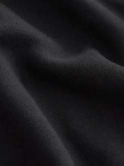 Sweaters En Hoody´S|Sweaters En Hoody´S*Next - Cotton Rich Heavyweight Jersey Full Zip Hoodie Zwart