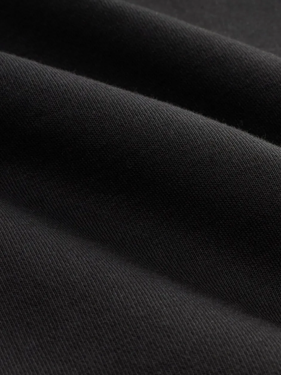 Sweaters En Hoody´S|Sweaters En Hoody´S|Next - Cotton Rich Jersey Full Zip Funnel Neck Sweatshirt Zwart