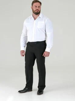 Formele Broek|D555 - MAX Xtenda Waist Trousers Zwart