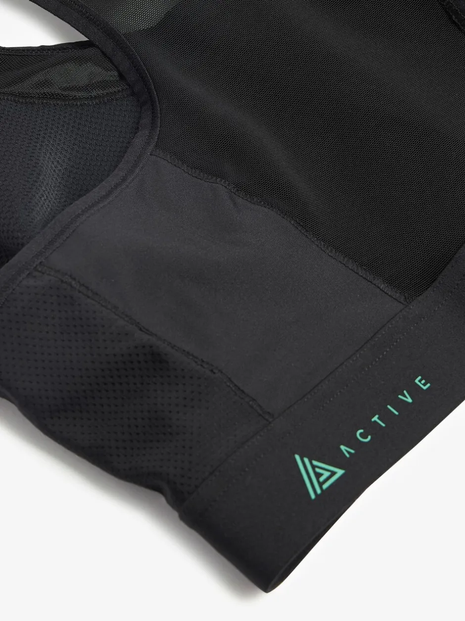 Beha's|Sportkleding|Next - DD+ Active Sports sportbeha voor hoge impact met Dry Tech en rits aan de voorkant Zwart