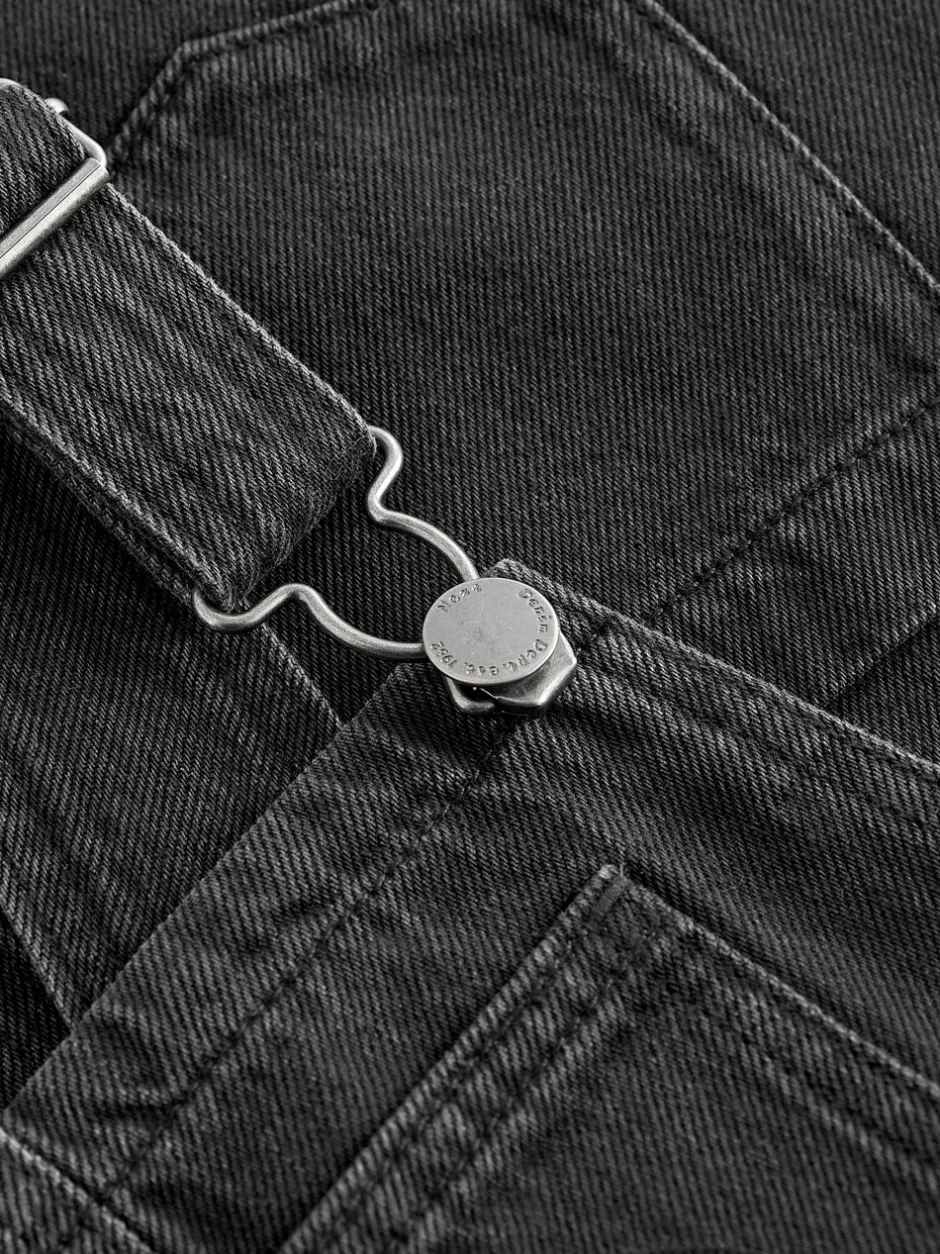 Jurken|Next - Denim overgooier (3-16 jr) Zwart