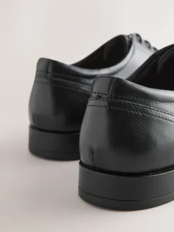 Formele Schoenen|Next - Derby Toe Cap Shoes Zwart