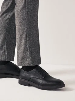 Schoenen|Formele Schoenen|Next - Derby-schoenen met dikke zool Zwart