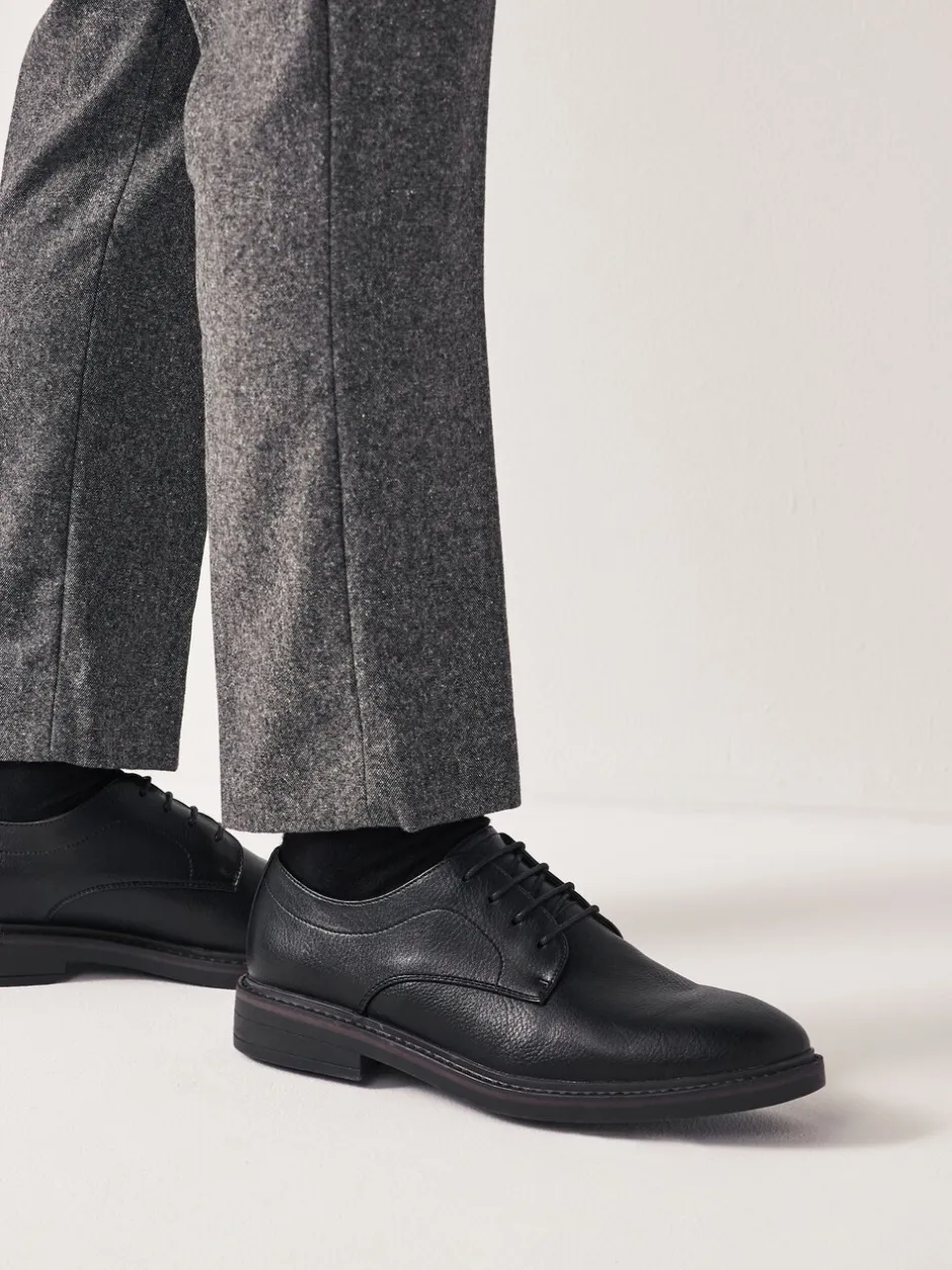 Schoenen|Formele Schoenen|Next - Derby-schoenen met dikke zool Zwart