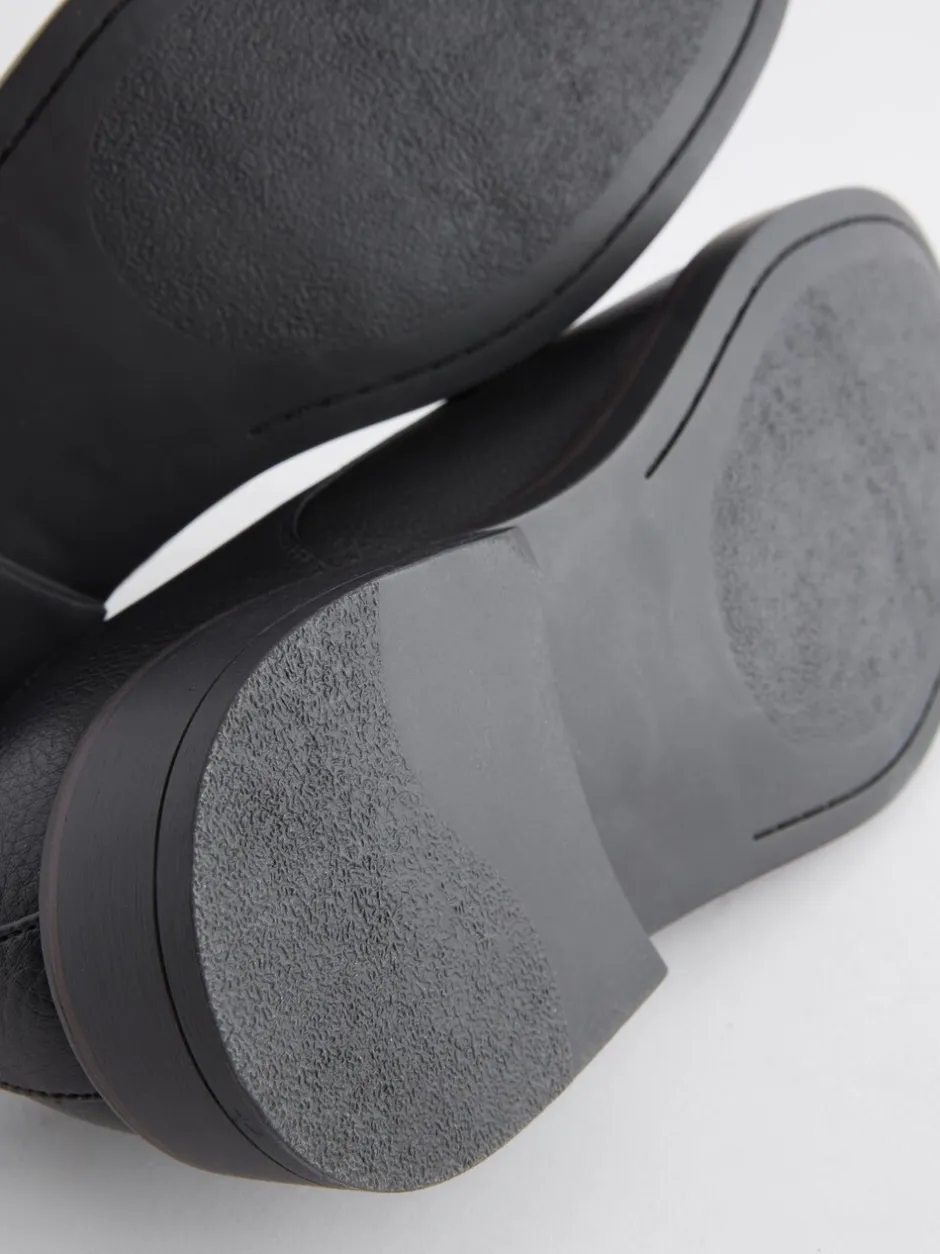 Schoenen|Formele Schoenen|Next - Derby-schoenen met dikke zool Zwart