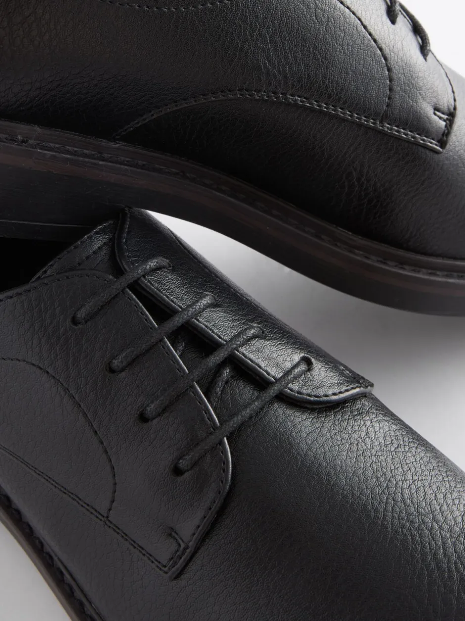 Schoenen|Formele Schoenen|Next - Derby-schoenen met dikke zool Zwart