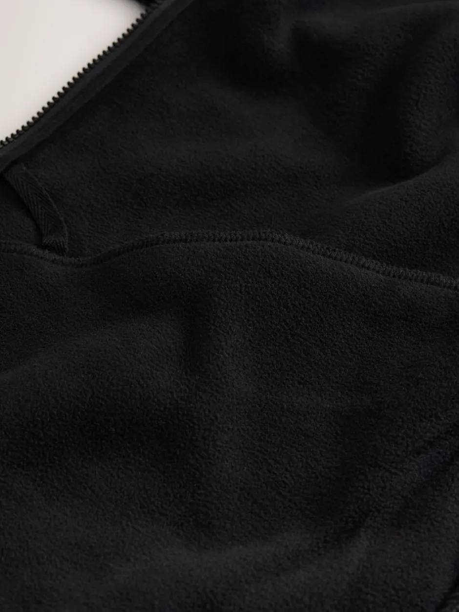 Jassen En Jacks|Sweaters En Hoody´S*Next - Doorritsbare funnel Borg Fleece Zwart