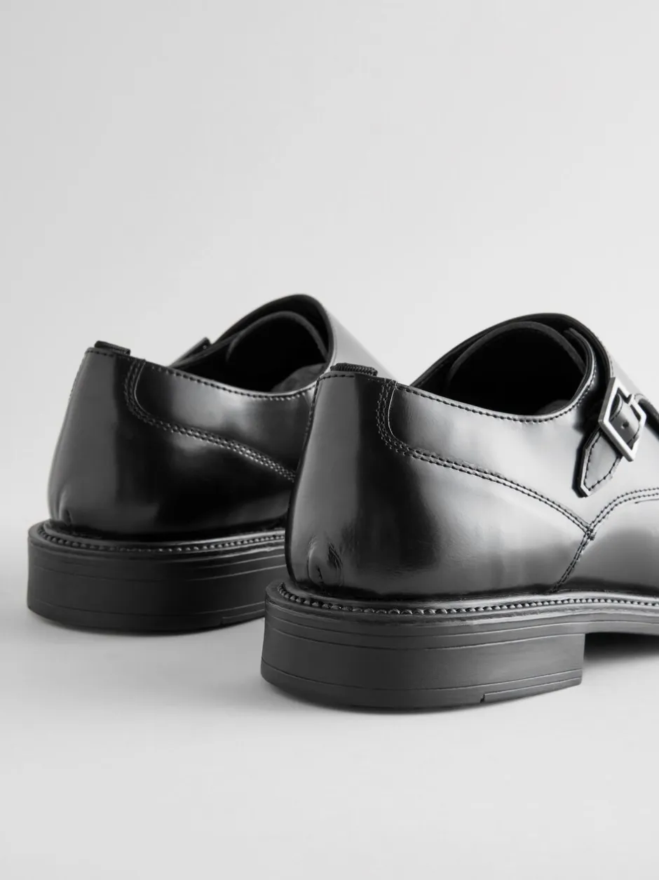 Schoenen|Formele Schoenen|Next Zwart - Double Monk Shoes