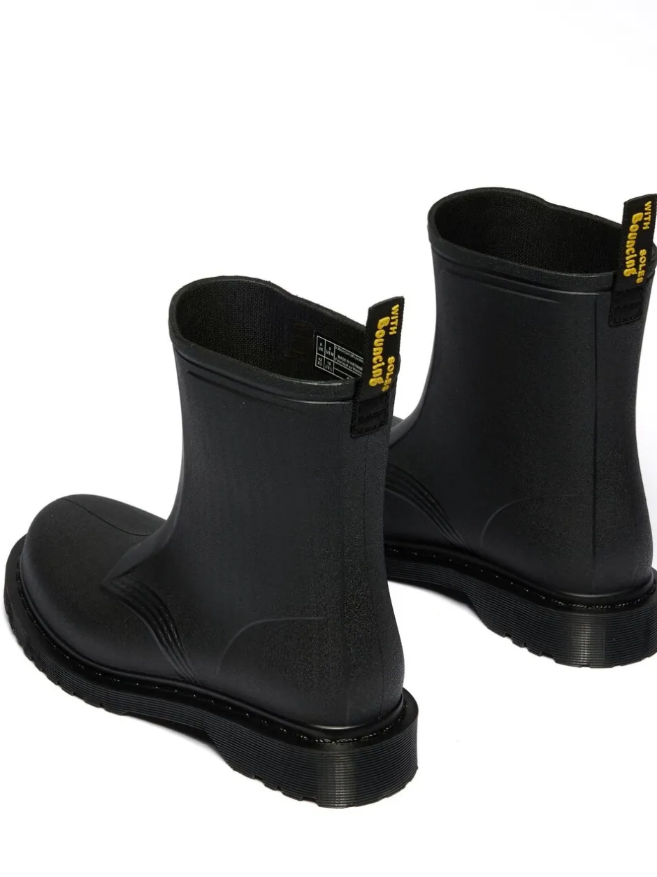 Laarzen|Dr. Martens - 1460 Rain Pvc Boots Zwart