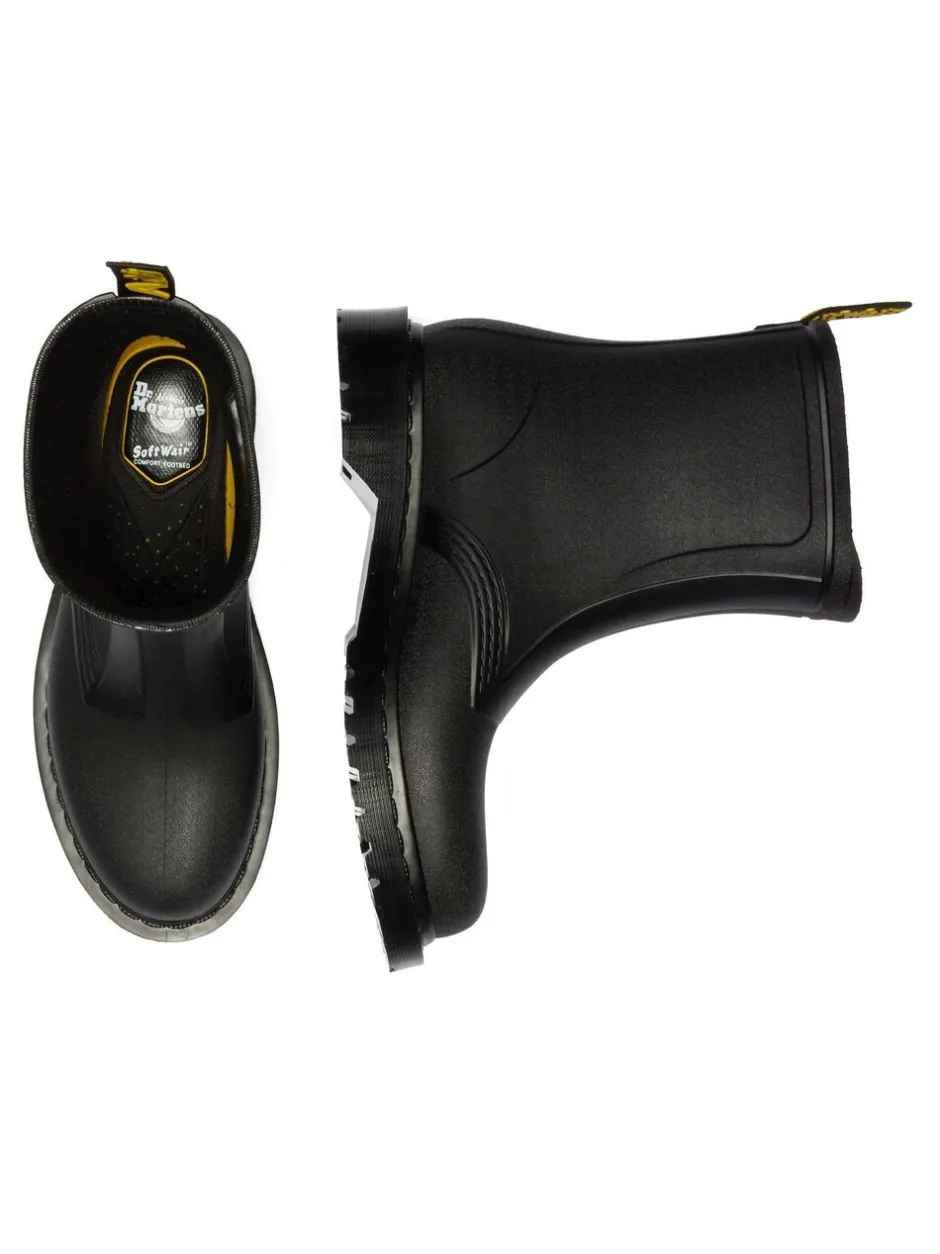 Laarzen|Dr. Martens - 1460 Rain Pvc Boots Zwart