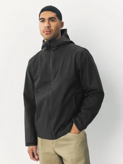 Jassen En Jacks*Next - DryTech - Waterdicht jack met capuchon Zwart