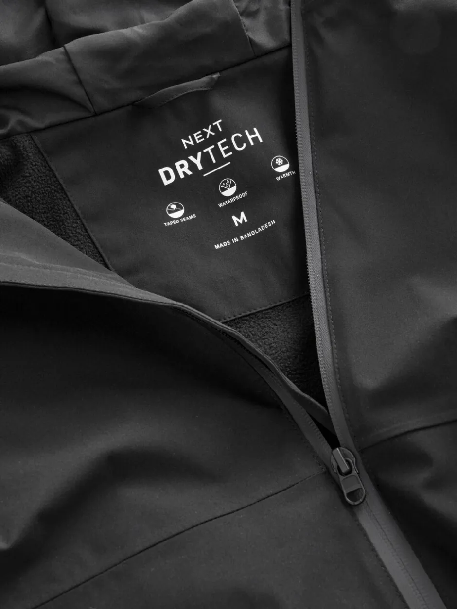 Jassen En Jacks*Next - DryTech - Waterdicht jack met capuchon Zwart