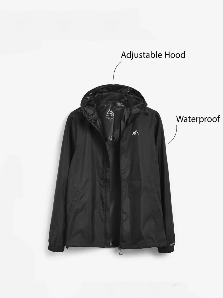Blazers En Business-Jasjes|Next - DryTech lichtgewicht waterdicht opvouwbaar jack Zwart
