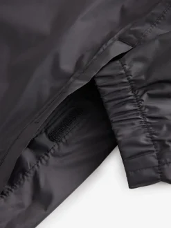 Blazers En Business-Jasjes|Next - DryTech lichtgewicht waterdicht opvouwbaar jack Zwart