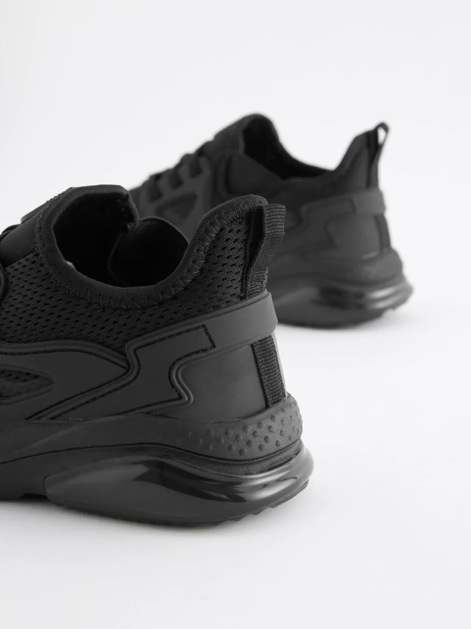 Sneakers|Sneakers*Next Zwart - Elastische sportschoenen