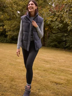 Leggings En Joggingbroeken|Next Zwart - Elements Fleece Lined Leggings