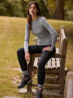 Leggings En Joggingbroeken|Next Zwart - Elements Fleece Lined Leggings