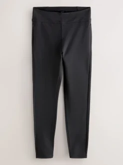 Leggings En Joggingbroeken|Next Zwart - Elements Fleece Lined Leggings