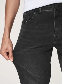 Jeans*Next Zwart - Enkele - Slim fit klassieke stretchy jeans