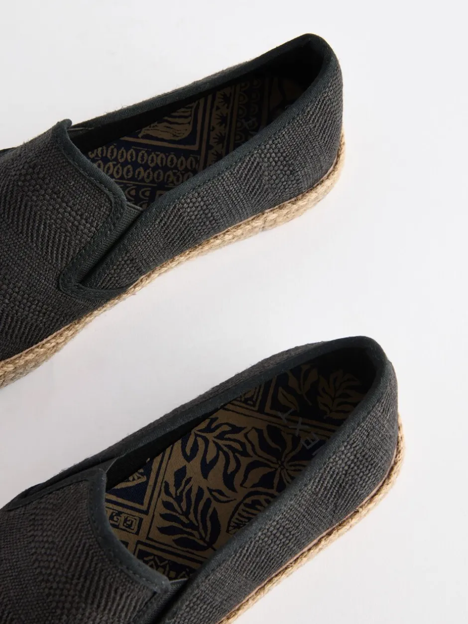 Schoenen*Next - Espadrilles met textuur Zwart
